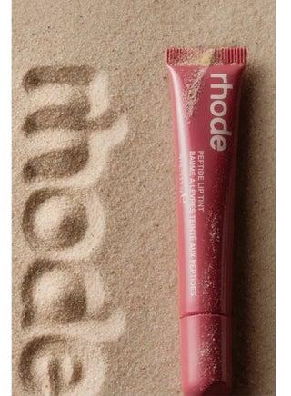 Silicone Lip Gloss Holder for iPhone 17 Pro Max, Stick-On Lip Balm Sleeve Phone Case, Adhesive Lip Holder - Salty Tan - view 4